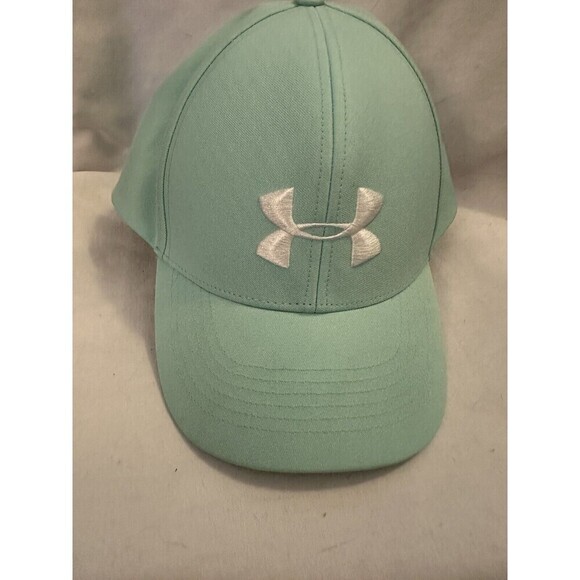 Under Armour Women's Big Logo Adjustable Cap - Light Mint - Picture 1 of 5